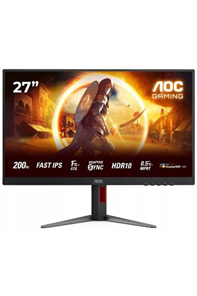 AOCEAN Monitor Gaming 27 inch AOC 27G4HA FHD Fast IPS 200Hz 0,5ms HDR10 PIVOT