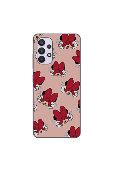 OEM Калъф, съвместим със Samsung Galaxy A32 5G, силиконов гел TPU, с десен Ми...