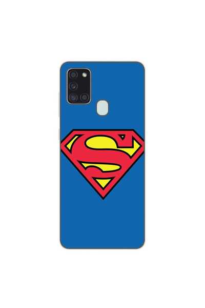 OEM Husa compatibila cu Samsung Galaxy A21s Silicon Gel Tpu Model Superman