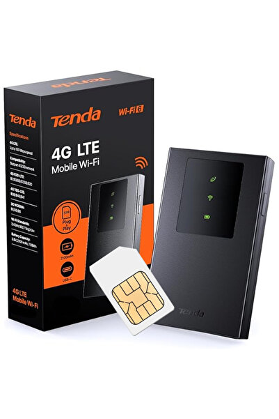 Kraft&dele Router cu cartelă SIM 4G LTE Tenda 4G180 V4.0 WIFI 6 2.4Ghz