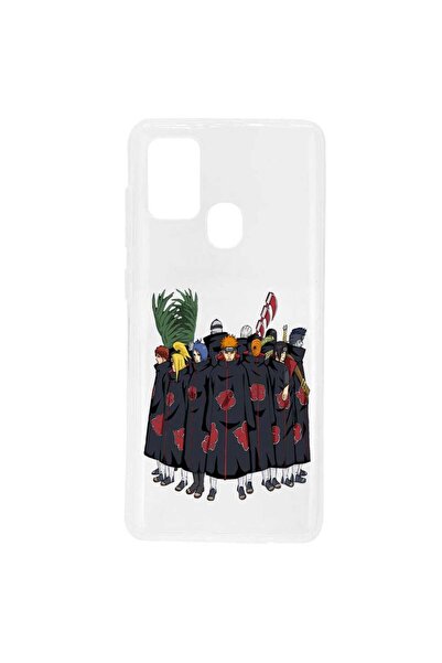 OEM Husa compatibila cu Samsung Galaxy A21s Silicon Transparenta Model Naruto...