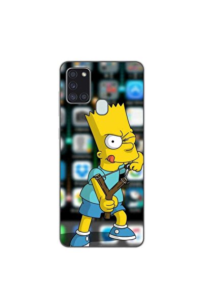 OEM Husa compatibila cu Samsung Galaxy A21S Silicon Gel Tpu Model Simpsons