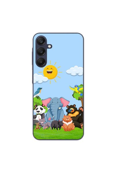 OEM Case compatible with Samsung Galaxy A25 5G Silicone Gel Tpu Jungle Friend...
