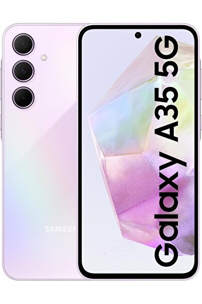Samsung جالاكسي A35 5G (لون أرجواني رائع، ذاكرة وصول عشوائي 8 جيجابايت، سعة ت...