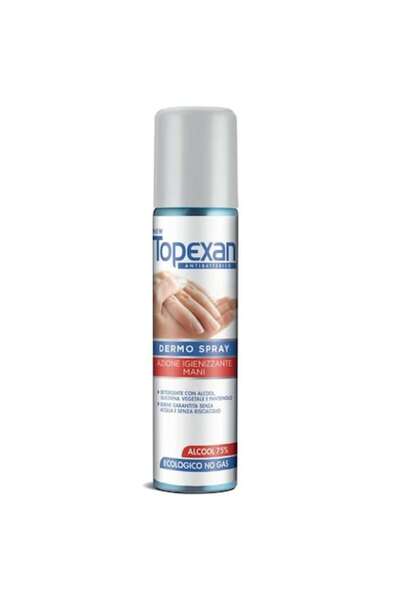 Topexan Spray dezinfectant ecologic pentru mâini cu alcool 75%, fără clătire,...