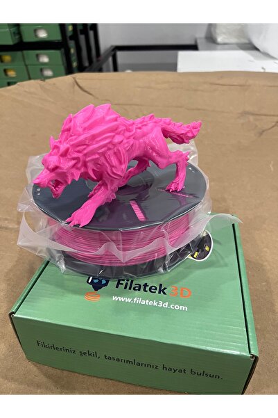 Filatek3D PLA 1.75mm Pembe 1kg 3D Yazıcı Filamenti - Profesyonel Baskı Kalitesi