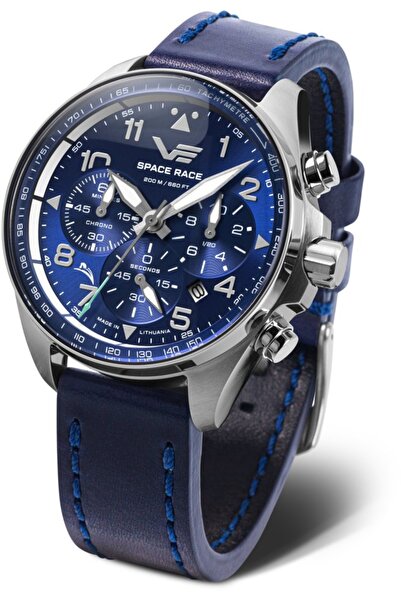 Vostok Europe Ceas bărbătesc 6S20-325A742 — albastru marin clasic, rezistent ...