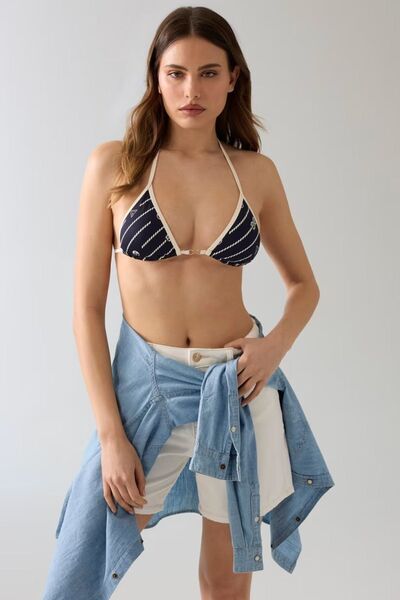Guess Top de bikini negru de damă