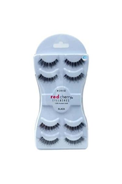 Red Cherry Red Cherry 4 in 1 Black Eyelash Set - Dw02
