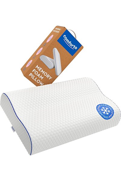 Generic COMFORTO Ergonomic Memory Foam Pillow Wave – Cervical Neck Pillows fo...