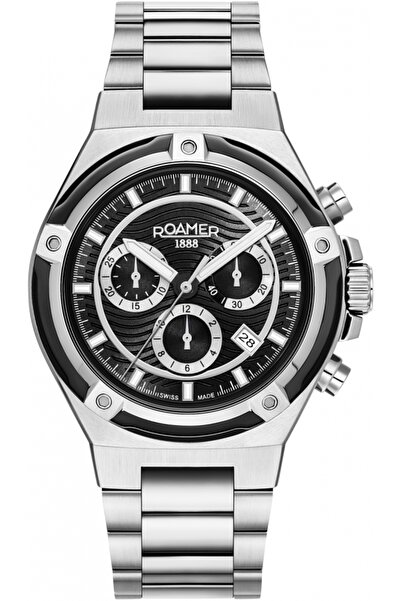 Roamer Ceas bărbătesc 221837 41 55 20 — oțel, sportiv, potrivit pentru înot