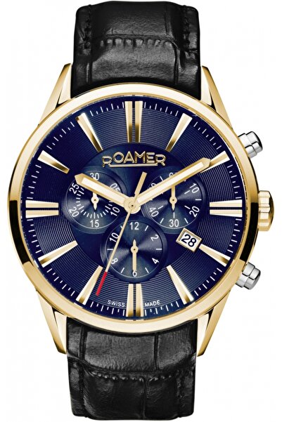 Roamer Ceas sport pentru bărbați, albastru marin, 508837 47 85 05.