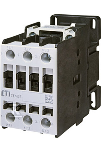 ETI Polam Contactor de putere 25A 3P 400V AC 0Z 0R CEM25.00-400V-50/60Hz 0046...