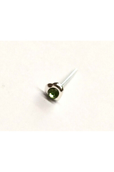 AMALFİ Σκουλαρίκια Piercing, Αξεσουάρ, Δαχτυλίδι Μύτης από Ασήμι Πράσινο