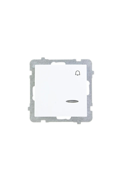 OSPEL Buton clopot AS cu iluminare de fundal alb (Łp-6GS/m/00)
