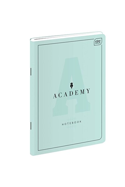 Interdruk Caiet A4 60k grila M 90g ACADEMY mix de culori pastel pentru 1 bucată