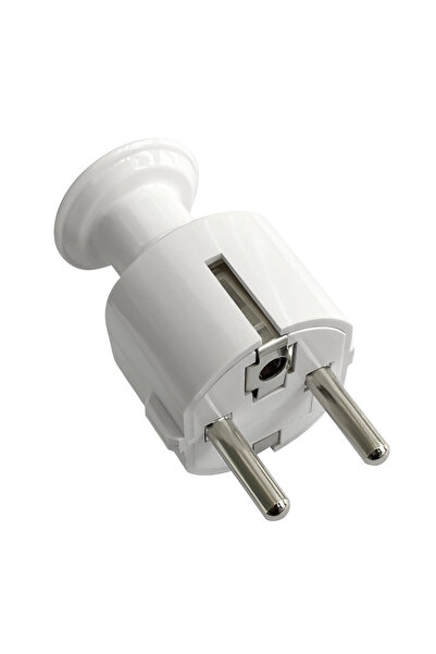 Orno Conector simplu Uni-Schuko 16A, 230V, alb
