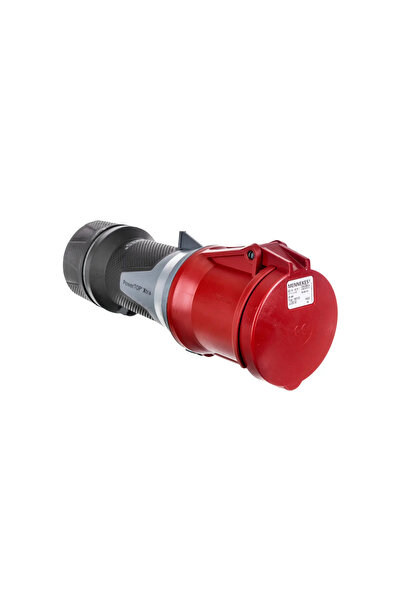 MENNEKES Priză portabilă PowerTop Xtra 63A 5P 6h 400V roșu IP44 14112 MEN14112