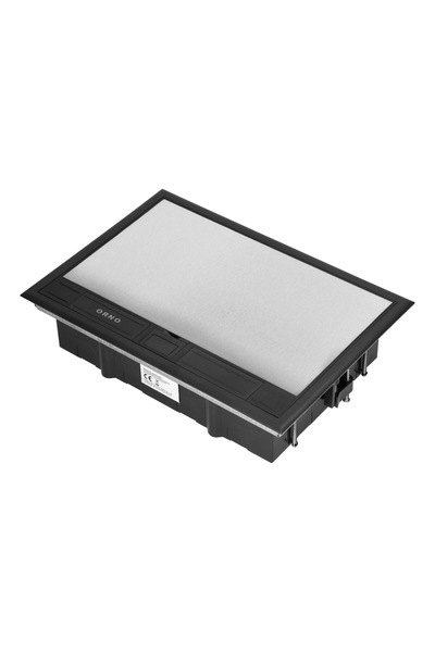 Orno Cutie de pardoseală pentru prize modulare 8 x 45x45mm sau 16 x 22,5x45mm...