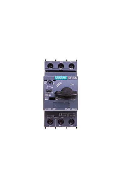 Siemens Comutator motor 3P 0.37kW 0.9-1.25A S00 3RV2011-0KA10