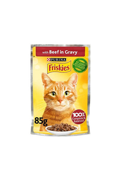Friskies Beef in Gravy Adult Cat Wet Food