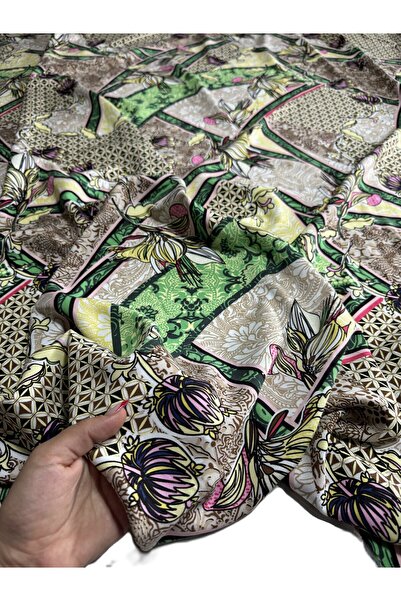 BURSA KUMAŞTAN Belmando Viscose Fabric 150 cm Width Dressmaking Draped Soft T...
