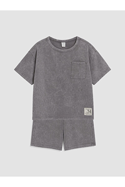 LC Waikiki I Printed T-Shirt and Shorts Set for Boys from Freezen Store
