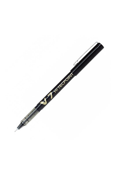 Pilot V7 Hi-Tecpoint 0.7mm Μαύρο Στυλό (BX-V7B)