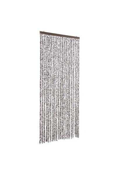 vidaxl Plasă anti-insecte, Maro și Bej, 90 x 220 cm, Șenilă