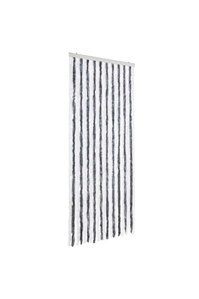 vidaxl Plasă anti-insecte, gri și alb, 90 x 220 cm, Șenilă