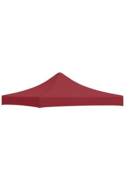 vidaxl Acoperiș cort de petrecere, bordo, 3 x 3 m, 270 g/m²
