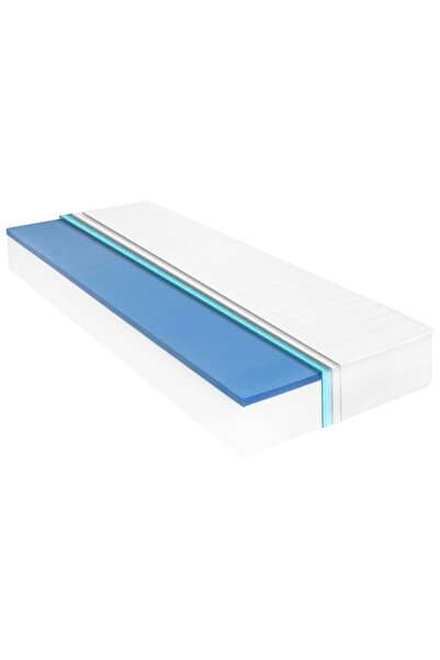 vidaxl Saltea, 100 x 200 cm, spumă cu memorie visco, 18 cm H2