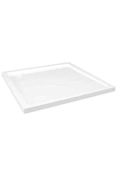 vidaxl Cădiță de duș pătrată din ABS, 90 x 90 cm