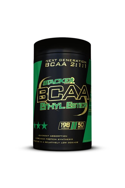 STACKER2 BCAA Αιθυλοεστέρας (198 Κάψουλες)