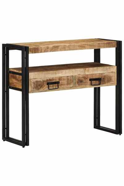 vidaxl Masă de consolă Maro 90 x 33 x 75 cm Lemn de mango solid