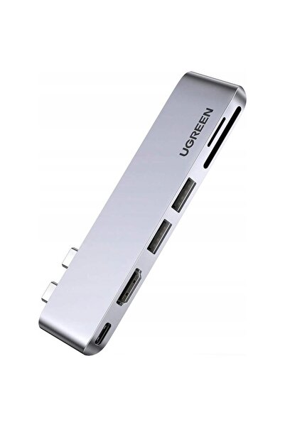 Ugreen CM380 Docking Station, 2x USB-A, HDMI, USB-C, MicroSD/SD Reader