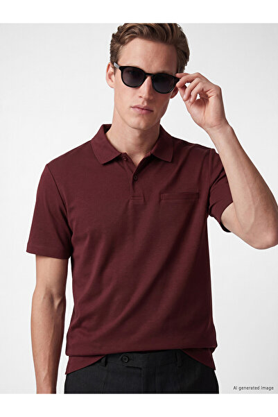 LC Waikiki Men's T-Shirt with a Turn-Down Roba Collar for Style Enthusiasts f...