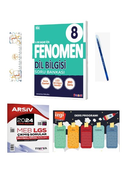 Fenomen Yayıncılık 8 Dil Bilgisi Soru Bankası