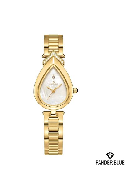 FANDER BLUE Elegant Women's Analog Quartz Stainless Steel Waterproof Wristwatch
