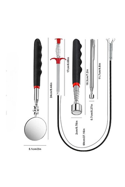 OEM Scule pentru recuperare (cu magnet / cleste) si inspectie (oglinda)