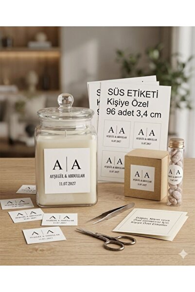 43 cici süsler organizasyon Çikolata Etiketi-kişiye Özel Söz-nikah-nişan-düğü...