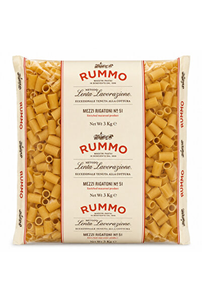 Rummo Paste Mezzi rigatoni nr. 51 3kg -