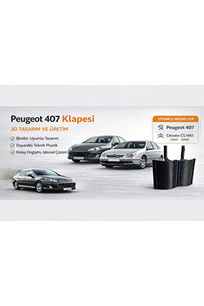 3d plus design & printer technology Peugeot 407 / Citroen C5 MK1 Uyumlu Kalor...