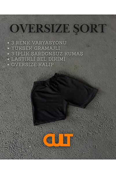 maskcult Cult Siyah Şort