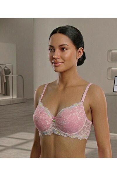 irem içgiyim Women's Padded Lace Bra