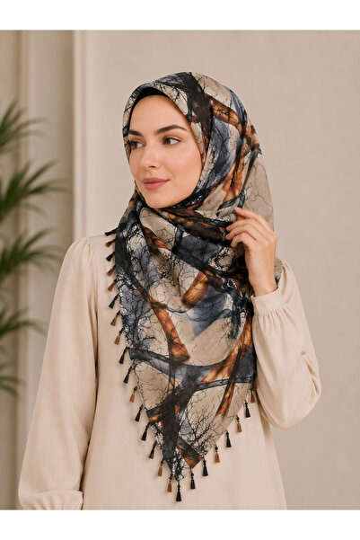 Butik Sökme Boncuklu Kaliteli Pamuklu Yazma