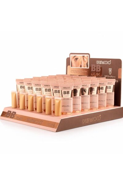 Flippy BB Cream pentru Fata cu SPF50+/PA+++ 6 Nuante, Kevin&Coco, Set 36 Buca...
