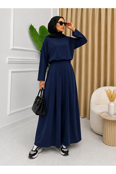 Avakado Hijab Top and Bottom Lady Set