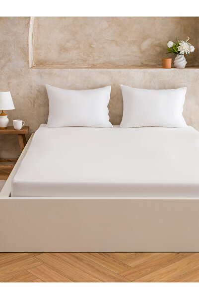 LC Waikiki Nevavm Double Elastic Bed Sheet with Difference in Thickness