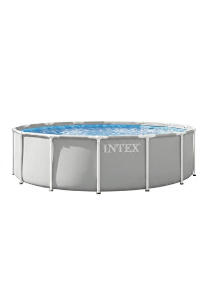 Intex Prism Frame Pool with Pump 427 × 107 cm